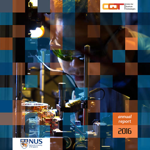 CQT Annual Report 2016, front cover.